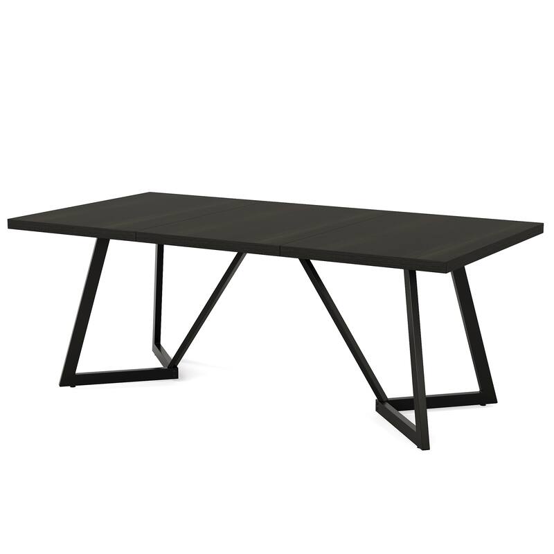 70.86-Inch Extra Long Rectangular Dining Kitchen Table for 6-8