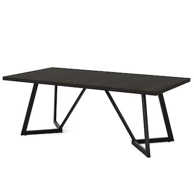 70.86-Inch Extra Long Rectangular Dining Kitchen Table for 6-8