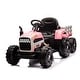 preview thumbnail 27 of 118, Luxury Electric Ride-On Tractor Toy for Children with Remote Control, Trailer, and LED Lights - 3-6 Years