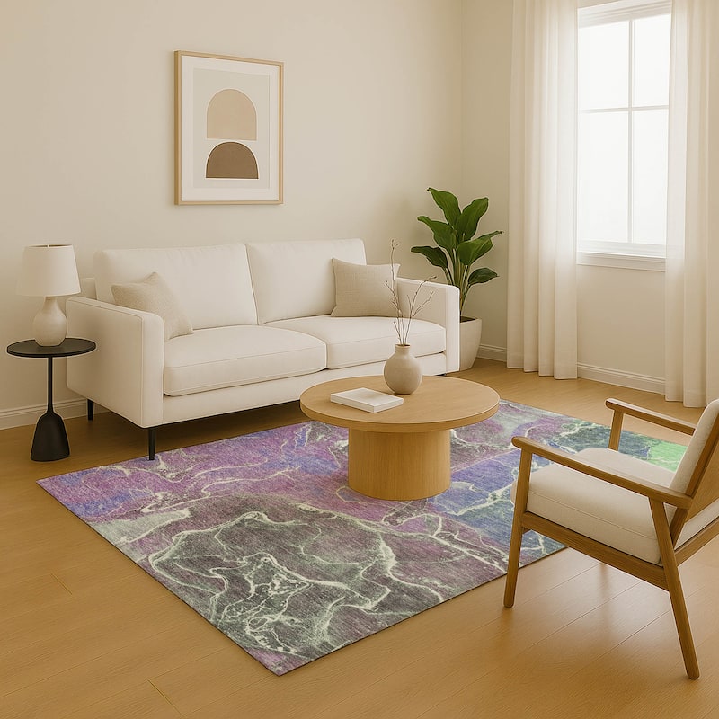 Premium Washable Super Soft Abstract Mayfield Rug