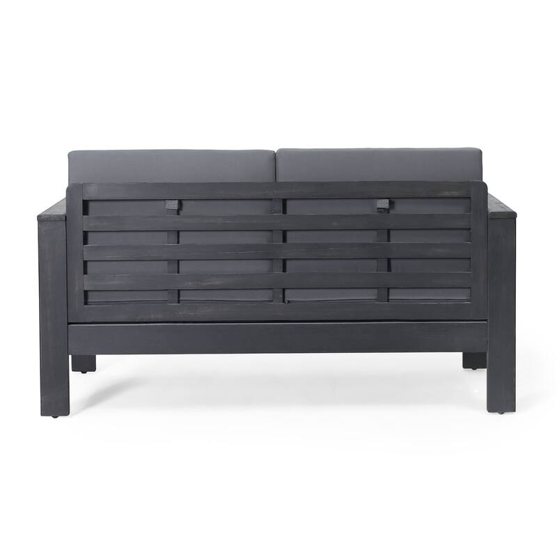 Loveseat and Coffee Table Set with Cushions