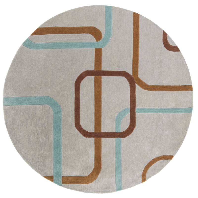 SAFAVIEH Handmade Modern Art Matthildi Modern Polyester Rug