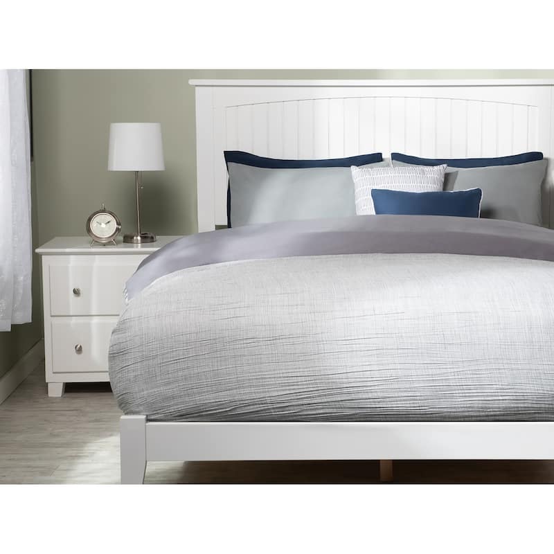 Nantucket King Platform Bed in White
