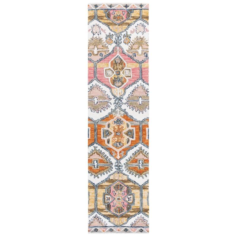 SAFAVIEH Handmade Aspen Azima Bohemian & Eclectic Wool Rug