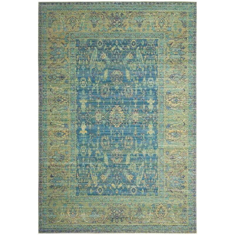 SAFAVIEH Valencia Neva Distressed Vintage Boho Oriental Polyester Rug