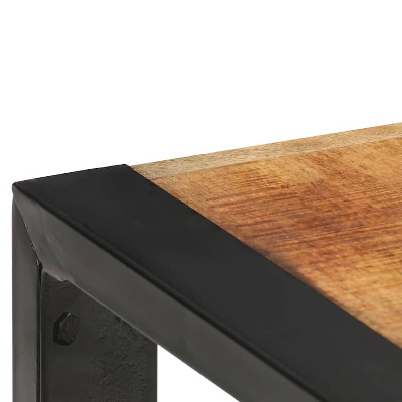 vidaXL Bar Table Kitchen Dining Room Pub Table Bistro Table Solid Wood Mango