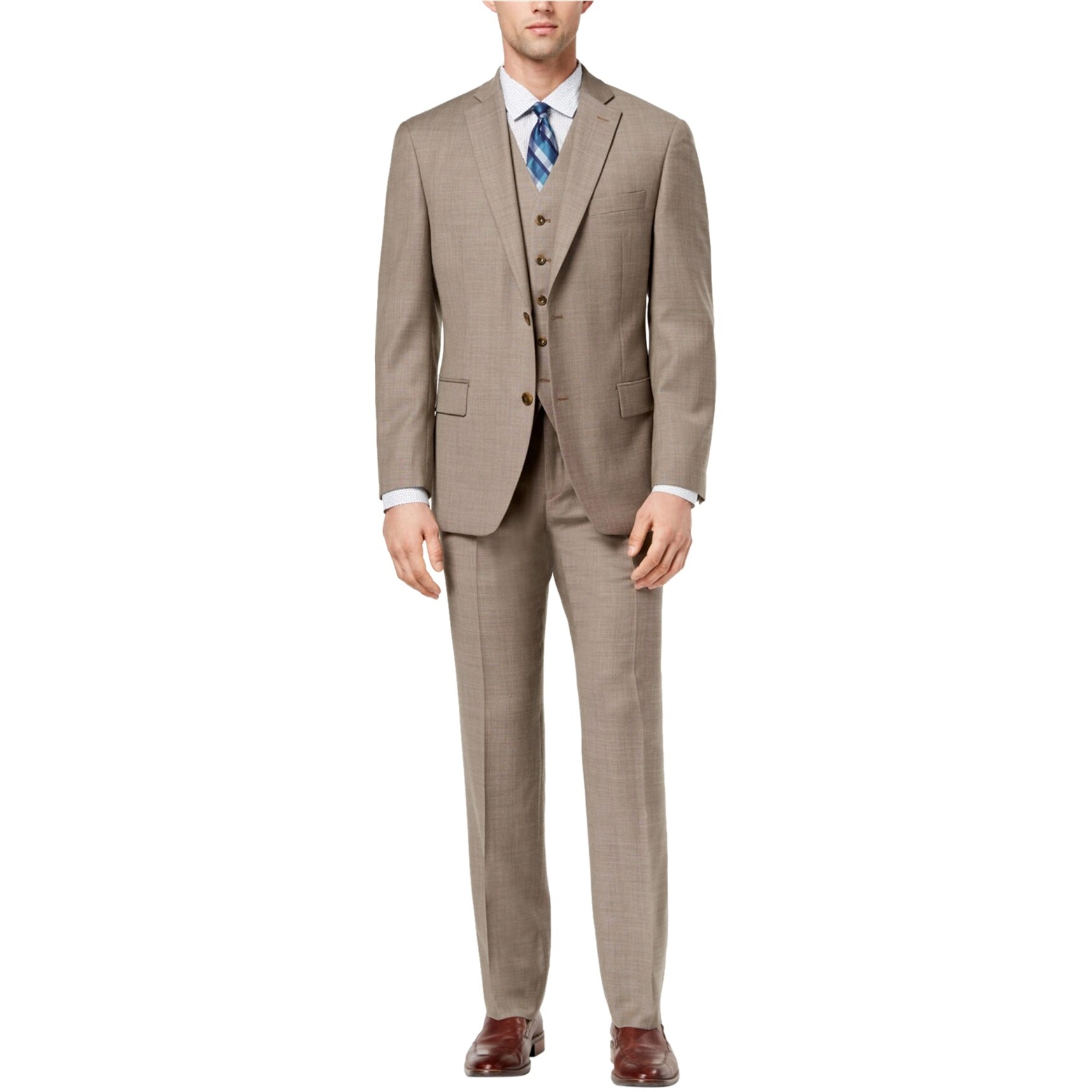 michael kors tan suit