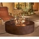 preview thumbnail 35 of 83, COSIEST 42'' Outdoor Round Propane Fire Pit w Wind Guard and Fire Glass
