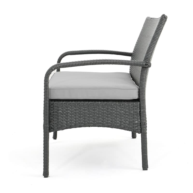4PC Comfortable Outdoor Chat Set for Relaxing and Socializing
