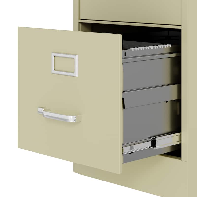 Hirsh 25" Deep 4-drawer Letter-size Commercial Vertical File Cabinet