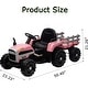 preview thumbnail 9 of 22, Kids Ride on Tractor with Trailer & Parent Remote Control,12V Battery Powered Ride On Tractor Toy with Dual Motors