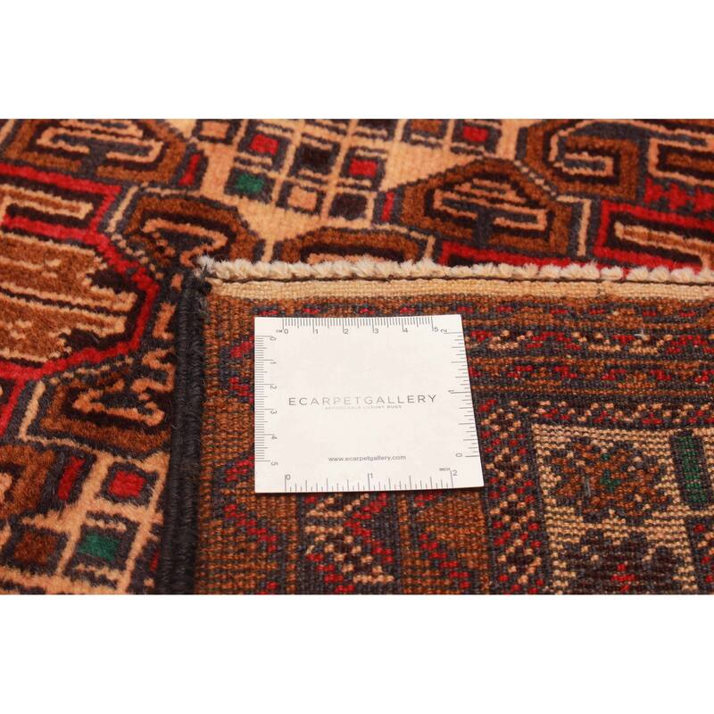 Teimani Brown Rug 2'8" x 5'1" - 2'8 x 5'1