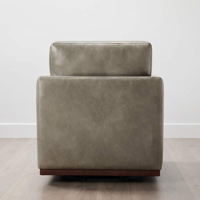 Spruce & Spring Shane Modern Swivel Accent Arm Chair