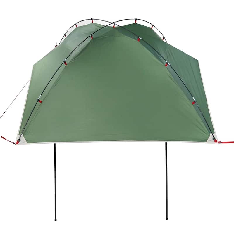 vidaXL Car Tent Green Waterproof - 133.9 x 180/250 x 78.7"