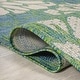 preview thumbnail 74 of 200, JONATHAN Y Floral Textured Weave Indoor/Outdoor Area Rug