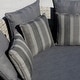 preview thumbnail 4 of 9, Martha Stewart Hudson II Wicker Outdoor Daybed with Grey Cushion