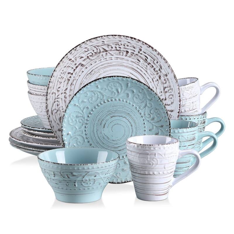 vancasso Vine 16-Piece Stoneware Dinnerware Set(Service For 4)