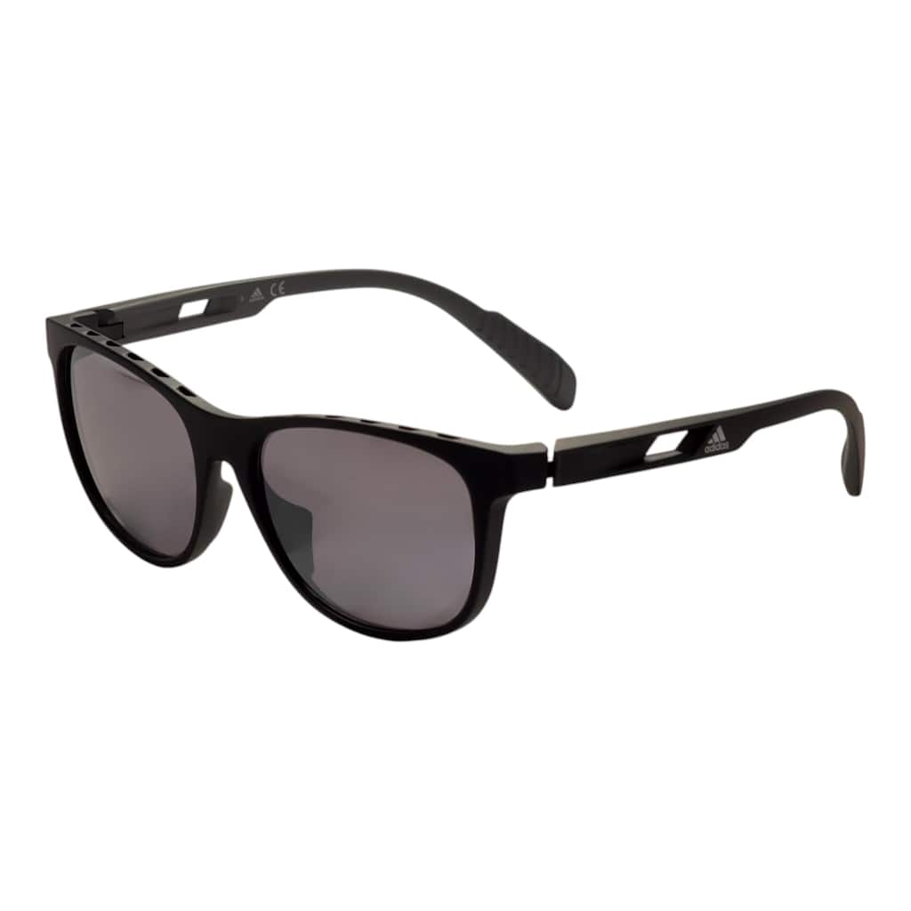 Adidas Unisex 55mm Matte Black Sunglasses SP0022-02C-55