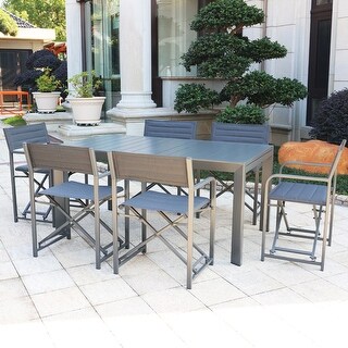 Outdoor dining discount table 10 person