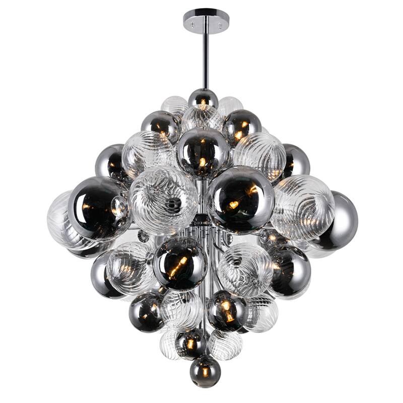 Pallocino 27 Light Chandelier With Chrome Finish - Chrome