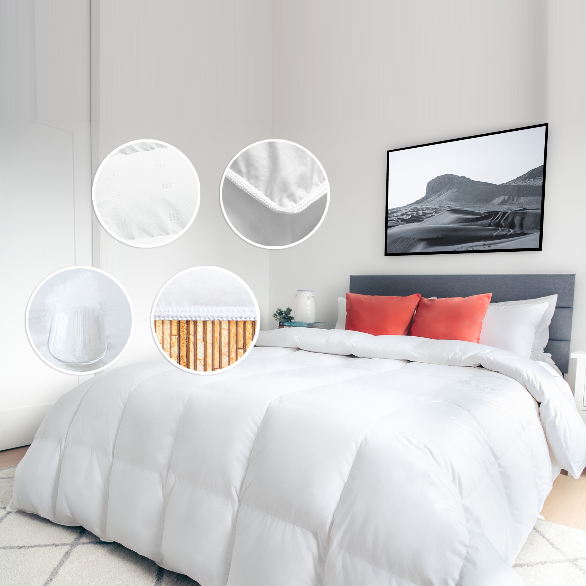 Highland feather down store comforter
