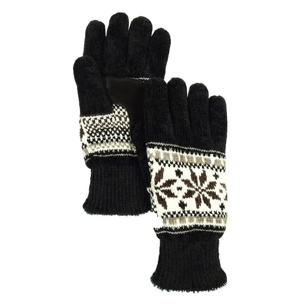 Shop Isotoner Women S Signature Casual Knit Chenille Gloves