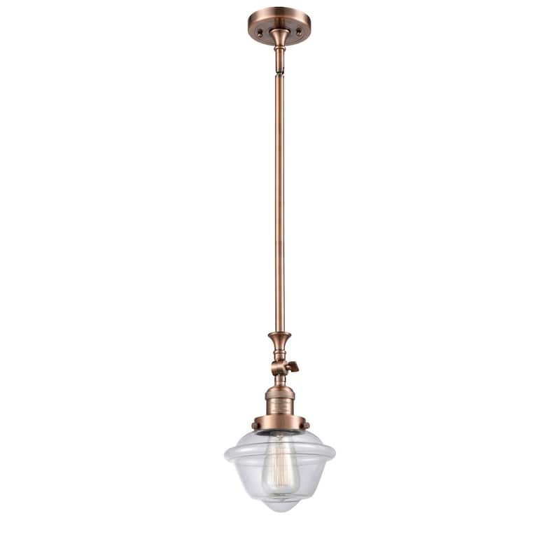 Innovations Lighting Small Oxford Single Light 8" Wide Mini Pendant