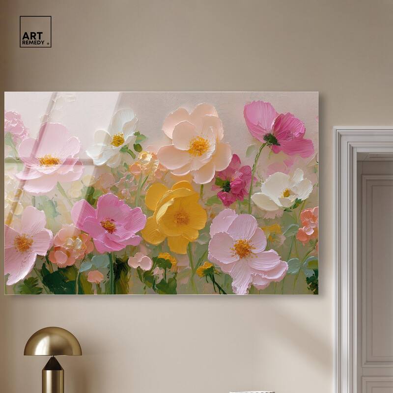 Expressed in Petals II Acrylic by Art Remedy, Ready to Hang
