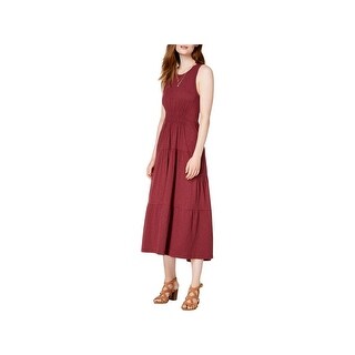 lucky lawn tiered maxi dress