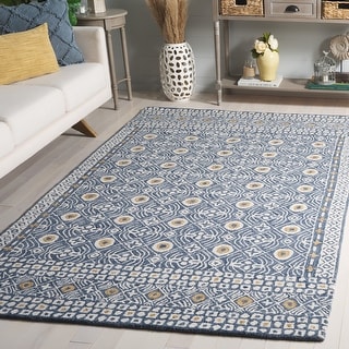 SAFAVIEH Handmade Micro-Loop Togzhan Wool Rug