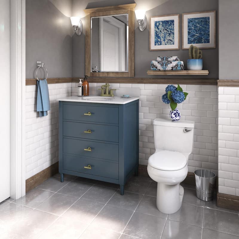 30" Single Bathroom Vanity with Drawers