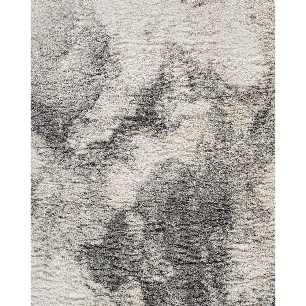 Noori Rug Lux Adrian Abstract Modern 2-inch Thick Shag Rug