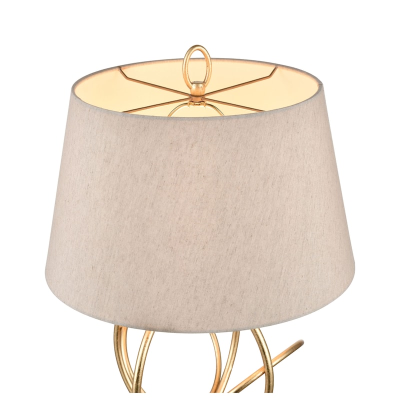 Atlas Lighting Morely 26'' High 1-Light Table Lamp - Gold Leaf - 26 inch High