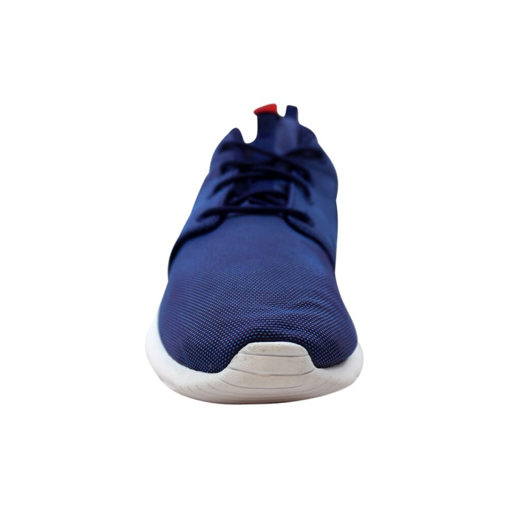 nike roshe red and blue