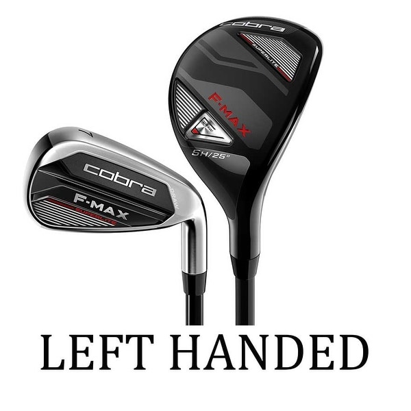 New Cobra F-MAX Superlite Hybrid/Iron Combo Set 4H, 5H, 6-PW R-Flex LEFT HANDED. Opens flyout.