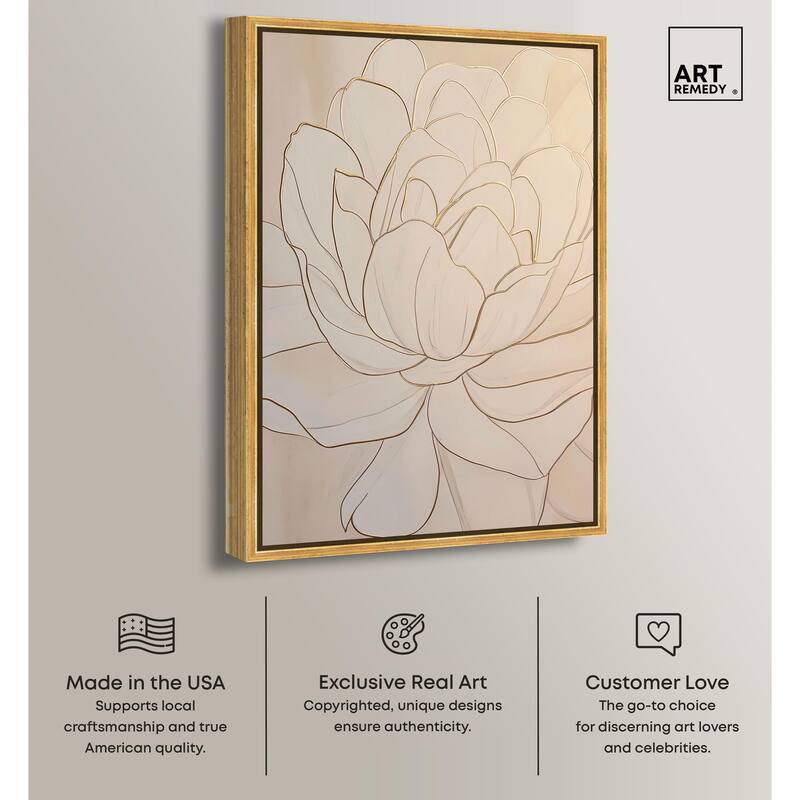 Sculpted Shards I Canvas by Art Remedy