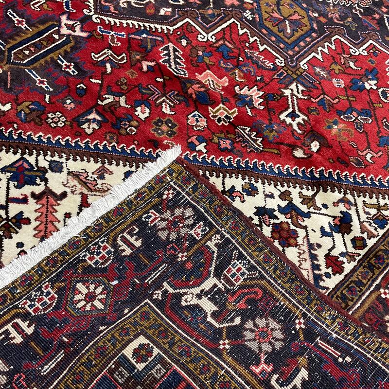 HERAT ORIENTAL Handmade Fine Heriz Rug - 8'7" x 10'9"