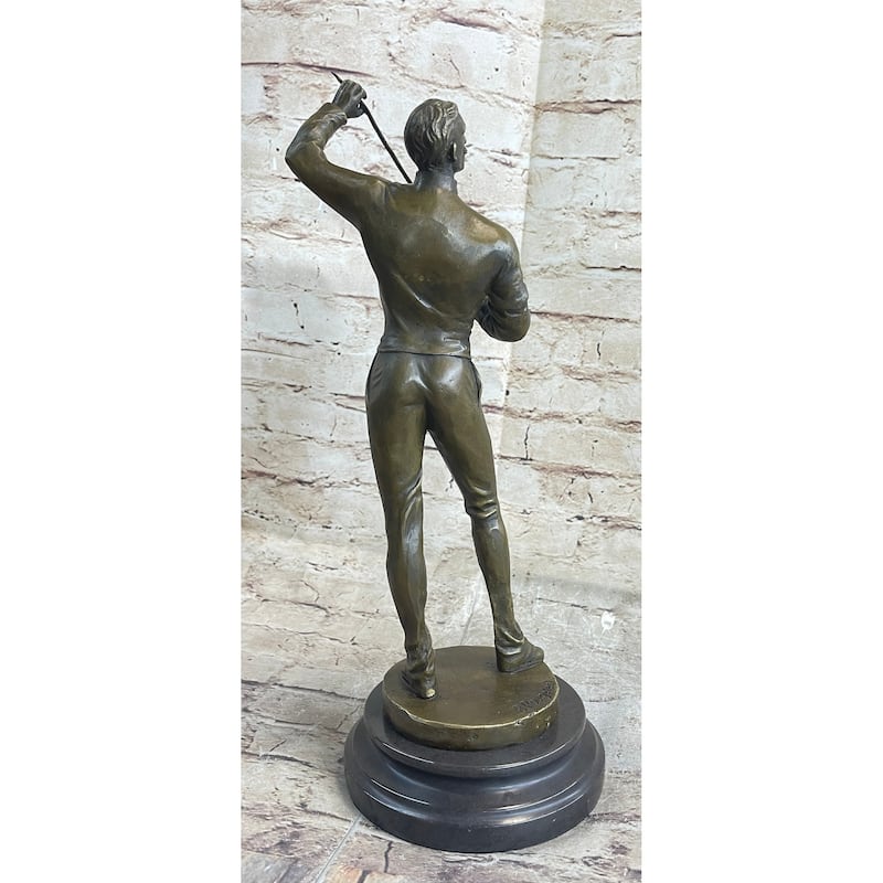 Bronze Figure Of A Young Fencer By Benoit Rougelet Handcrafted Museum Quality