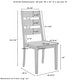 preview thumbnail 11 of 15, Crosley Joanna 7Pc Dining Set