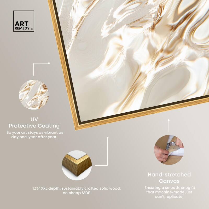Light Reflections II Canvas by Art Remedy