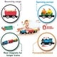 preview thumbnail 1 of 4, Hape Rolling-Stock Wooden Train Set, Battery Operated Kids