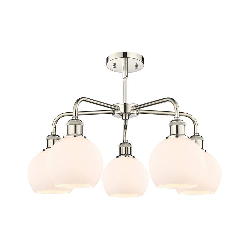 Innovations Lighting 516-5CR-15-24 Athens Chandelier Athens 5 Light