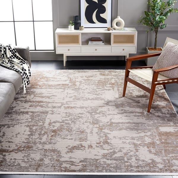 slide 2 of 14, SAFAVIEH Diamond Anelise Modern Abstract Fringe Rug