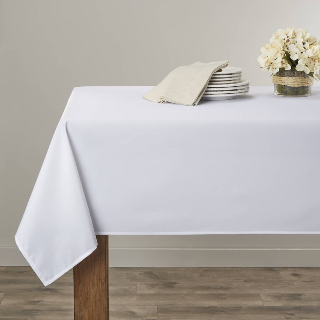 Violet Linen Hotel Solid Liner Tablecloth