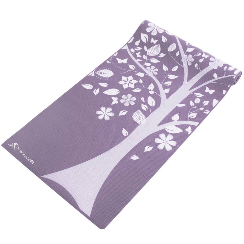 ProsourceFit Printed Yoga Mat, 3/16-in (5mm)