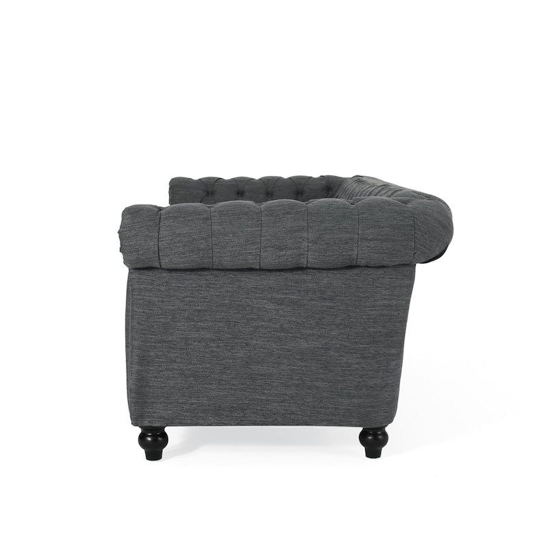 Parksley Tufted Chesterfield 3-seat Sofa by Christopher Knight Home