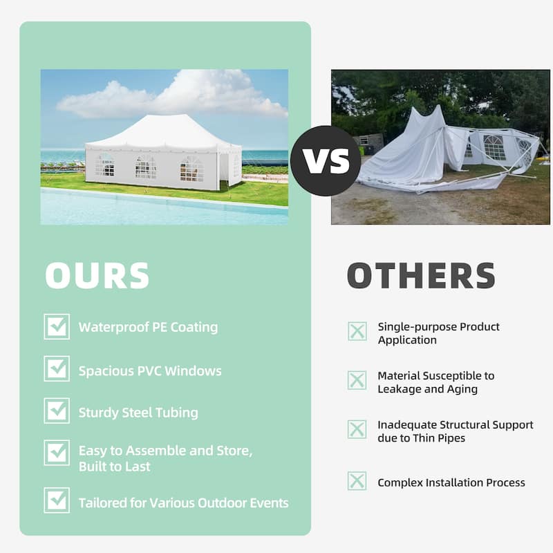 EROMMY Outdoor Tent Collection: Quick Setup for Your Perfect Outdoor Space