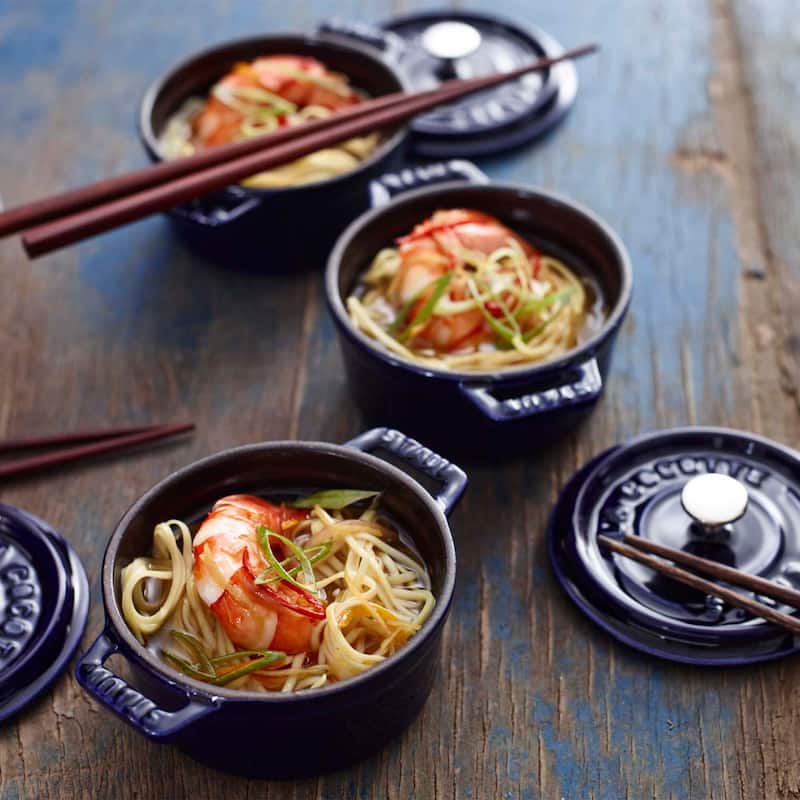 STAUB Cast Iron 0.25-qt Mini Round Cocotte
