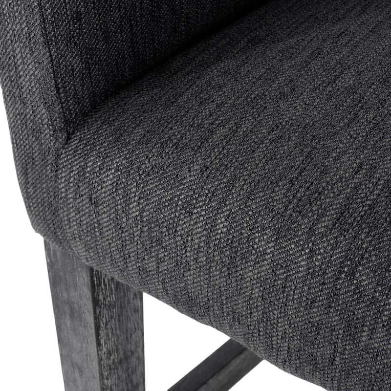 Armga Fabric Upholstered Wood 26 inch Counter Stools (Set of 2) by Christopher Knight Home