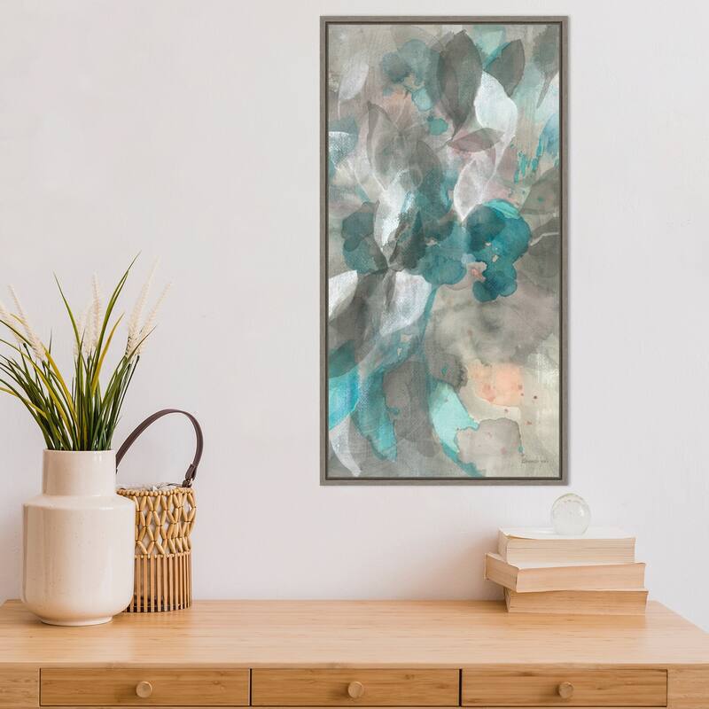 Abstract Nature III by Danhui Nai Framed Canvas Art
